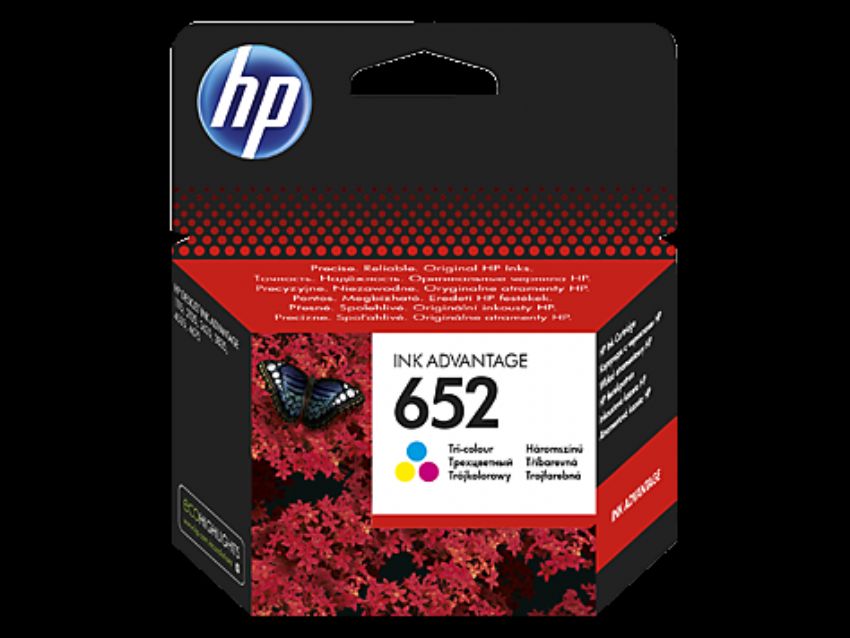 Hp 652 Renkli Mürekkep Kartuşu